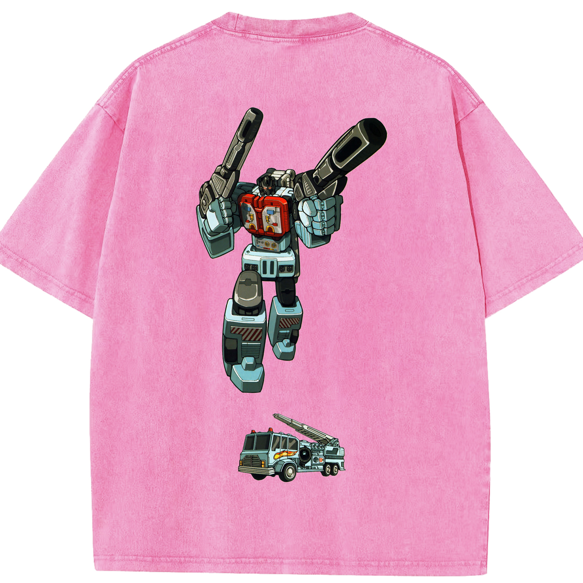 （画像用）  綿100% ヴィンテージ風 半袖Tシャツ（背面プリント）
